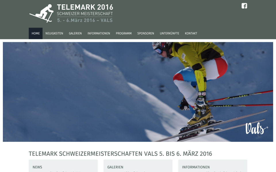 Screenshot telemark-vals.ch